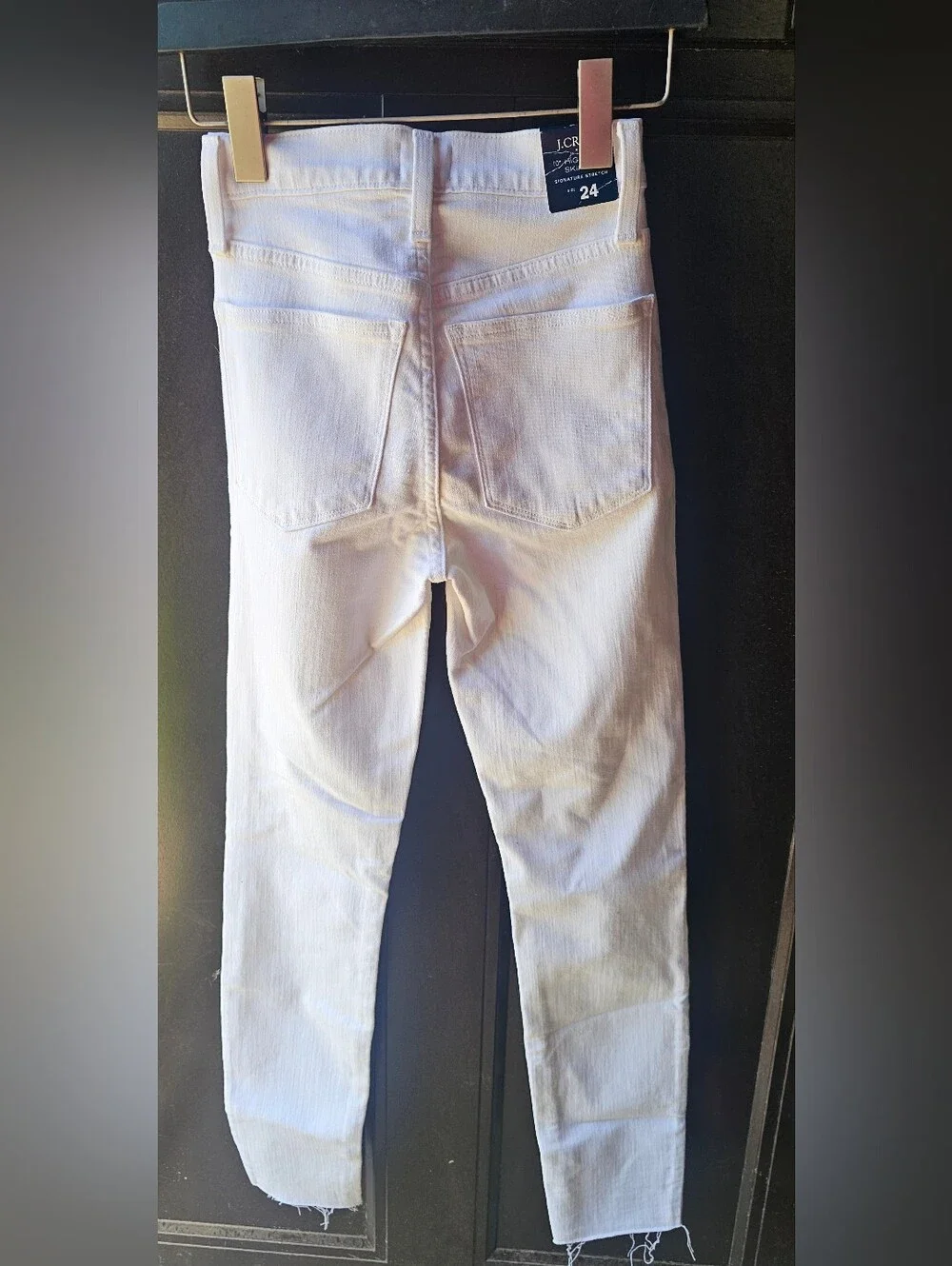 J. Crew Women’s White Skinny Jeans NWT